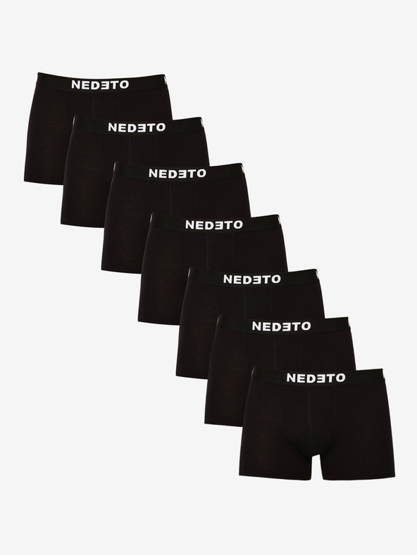 Nedeto Sada sedmi pánských boxerek v černé barvě Nedeto