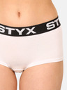 Styx Bílé dámské kalhotky Styx