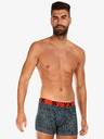 Styx Černé pánské vzorované boxerky Styx