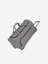 Travelite Šedá cestovní taška Travelite Basics Fresh Wheeled Duffle