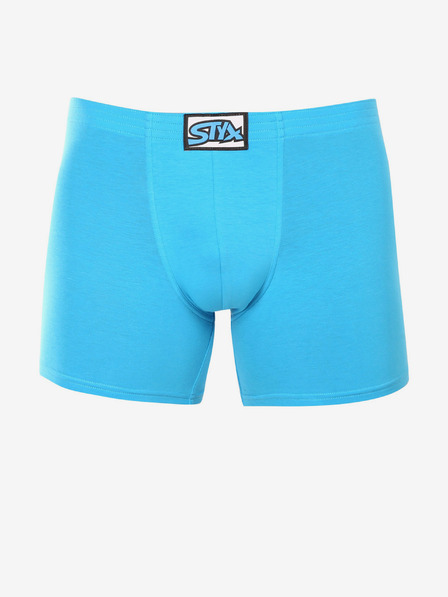 Styx Světle modré pánské boxerky Styx