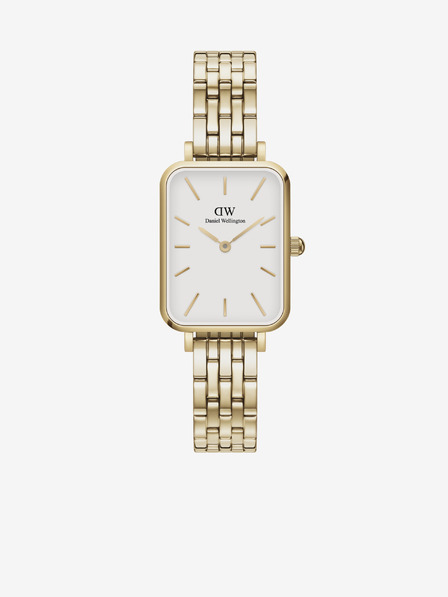 Daniel Wellington Dámské hodinky ve zlaté barvě Daniel Wellington hodinky QUADRO