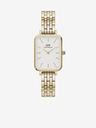 Daniel Wellington Dámské hodinky ve zlaté barvě Daniel Wellington hodinky QUADRO