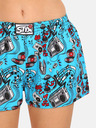 Styx Modré dámské trenýrky Styx art Hudba