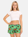 Styx Zelené dámské vzorované trenýrky Styx art Tropic