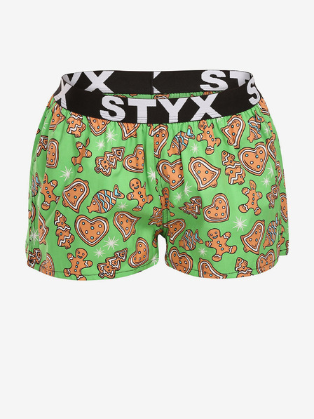 Styx Dámské trenky Styx art sportovní guma Vánoce perníčky