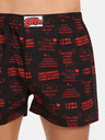 Styx Černé pánské trenýrky Styx art Valentýn texty