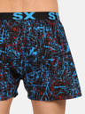 Styx Modré pánské trenýrky Styx art Jáchym
