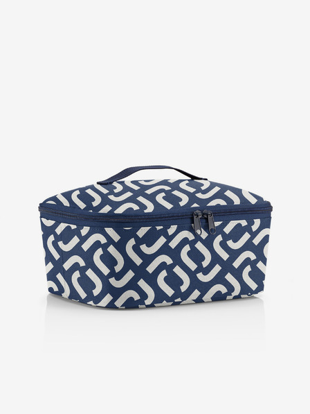 Reisenthel Tmavě modrá chladící vzorovaná taška Reisenthel Coolerbag M