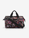 Reisenthel Vínovo-černá dámská vzorovaná cestovní taška Reisenthel Allrounder S Pocket Paisley Black