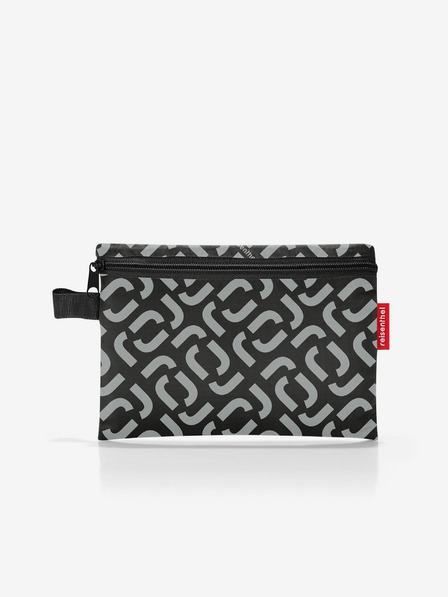 Reisenthel Šedo-černá vzorovaná skládací cestovní taška Reisenthel Mini Maxi Touringbag Signature