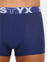 Styx Sada tří pánských boxerek v tmavě modré barvě STYX