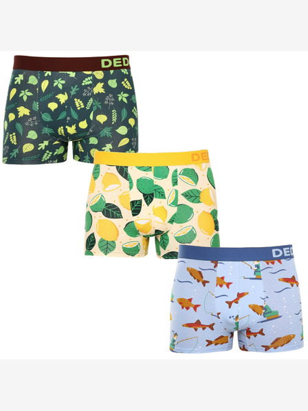 Dedoles Sada tří - Veselé pánské boxerky Dedoles