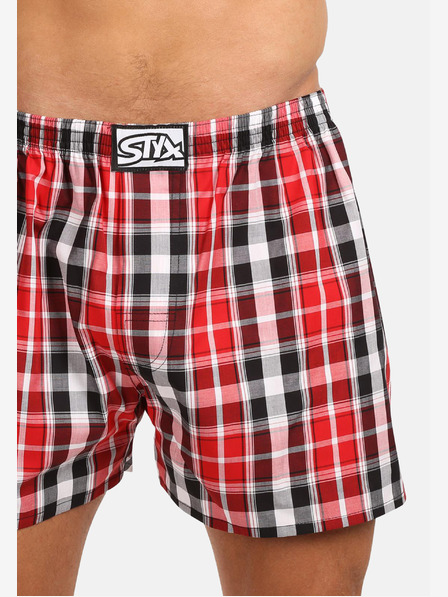 Styx Pánské trenky Styx klasická guma vícebarevné