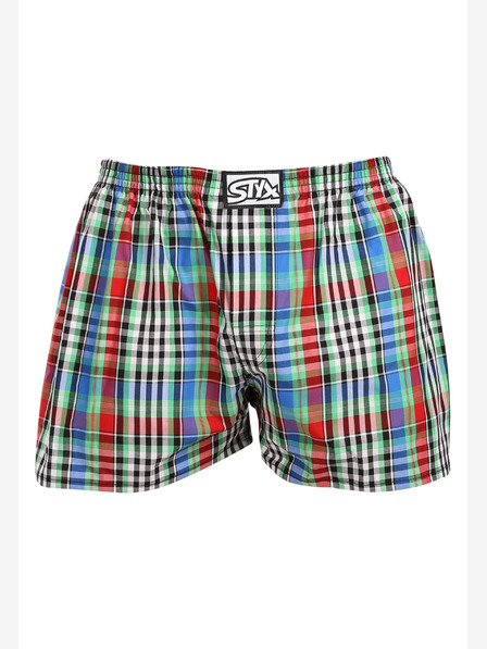 Styx Pánské trenky Styx klasická guma vícebarevné