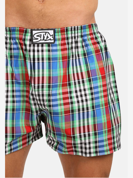 Styx Pánské trenky Styx klasická guma vícebarevné