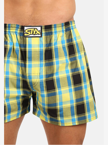 Styx Pánské trenky Styx klasická guma vícebarevné