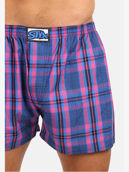 Styx Pánské trenky Styx klasická guma vícebarevné