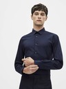 Celio Tmavě modrá pánská košile Celio Masantal1