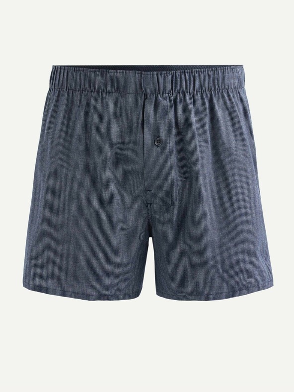 Celio Tmavě šedé pánské trenýrky Celio Micuadro