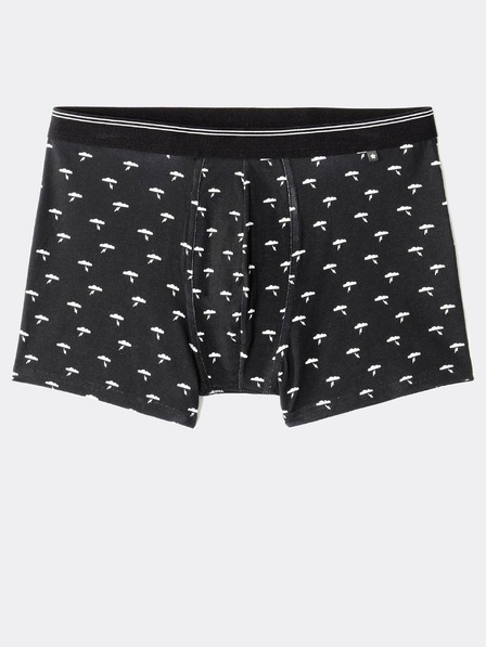 Celio Černé pánské vzorované boxerky Celio Mitch