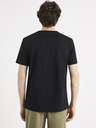Celio Černé basic triko Celio Tebase