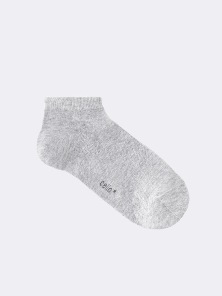 Celio Světle šedé ponožky Celio Minfunky