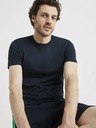 Celio Tmavě modré basic tričko Celio Tebase