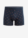 Celio Tmavě modré pánské vzorované boxerky Celio Vivifiant