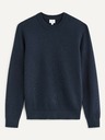 Celio Tmavě modrý pánský svetr Celio Bepic