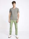 Celio Šedé pánské basic tričko Celio Neuniv
