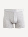 Celio Světle šedé pánské boxerky Celio Binormal