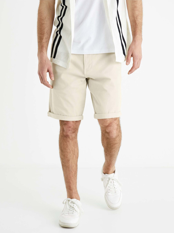 Celio Bavlněné chino kraťasy Bochinobm Celio