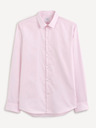 Celio Světle růžová pánská slim fit košile Celio Narox