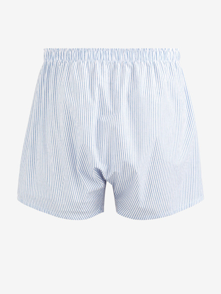 Celio Modro-bílé pánské pruhované trenýrky Celio Dibistripe