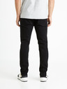 Celio Černé pánské slim fit džíny Celio Foslim