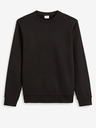 Celio Černá pánská basic mikina Celio Feseven