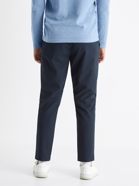 Celio Tmavě modré pánské kalhoty Celio Cosmart