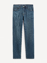 Celio Modré pánské straight fit džíny Celio Stlmaille