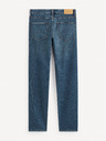 Celio Modré pánské straight fit džíny Celio Stlmaille