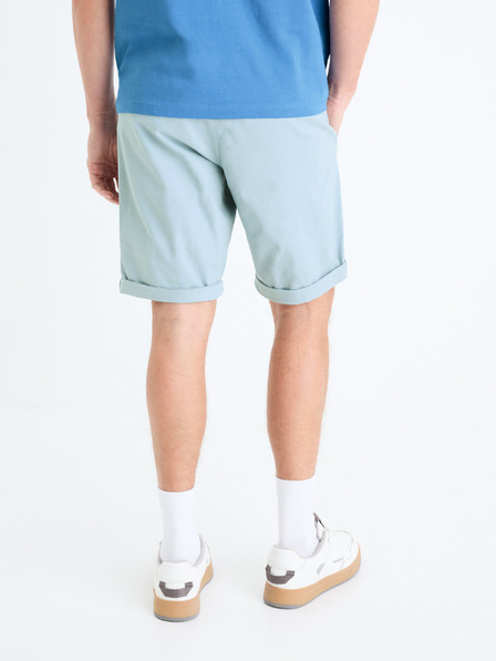 Celio Světle modré pánské chino kraťasy Celio Bochinobm