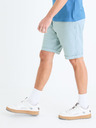 Celio Světle modré pánské chino kraťasy Celio Bochinobm