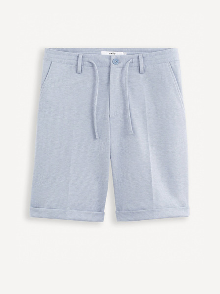 Celio Světle modré pánské kraťasy Celio Doevanbm