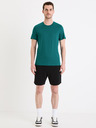 Celio Černé pánské teplákové kraťasy Celio Goshort