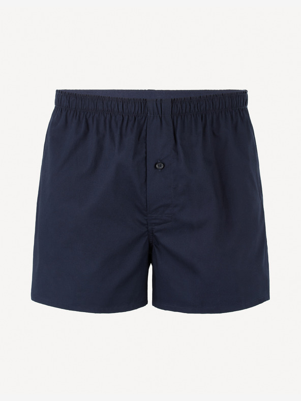 Celio Tmavě modré pánské trenýrky Celio Jiwosolid