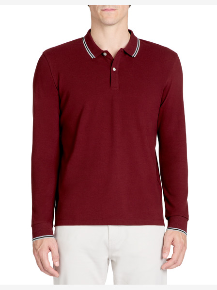 Celio Vínové pánské polo tričko Celio Decolml
