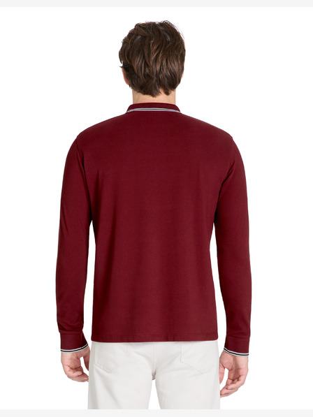 Celio Vínové pánské polo tričko Celio Decolml