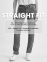 Vero Moda Modré zkrácené straight fit džíny VERO MODA Brenda