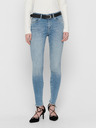 ONLY Světle modré skinny fit džíny ONLY Blush