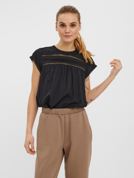 Vero Moda Černá dámská halenka VERO MODA Debbie